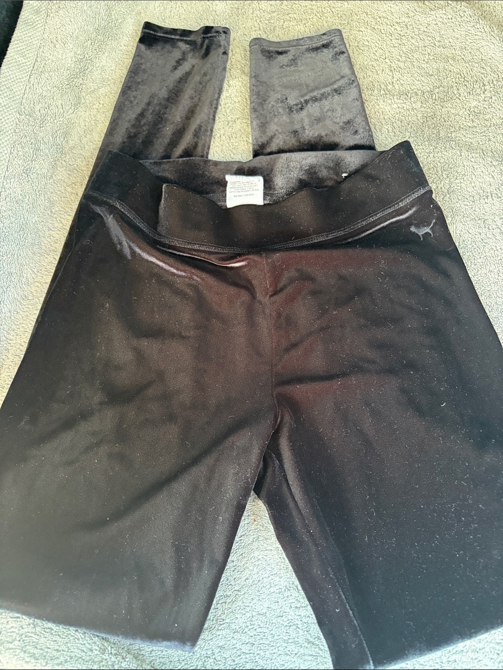 PINK Victoria's Secret Black High-Waist Leggings